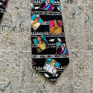 The Disney Store Pocahontas John Smith Vintage Novelty Necktie